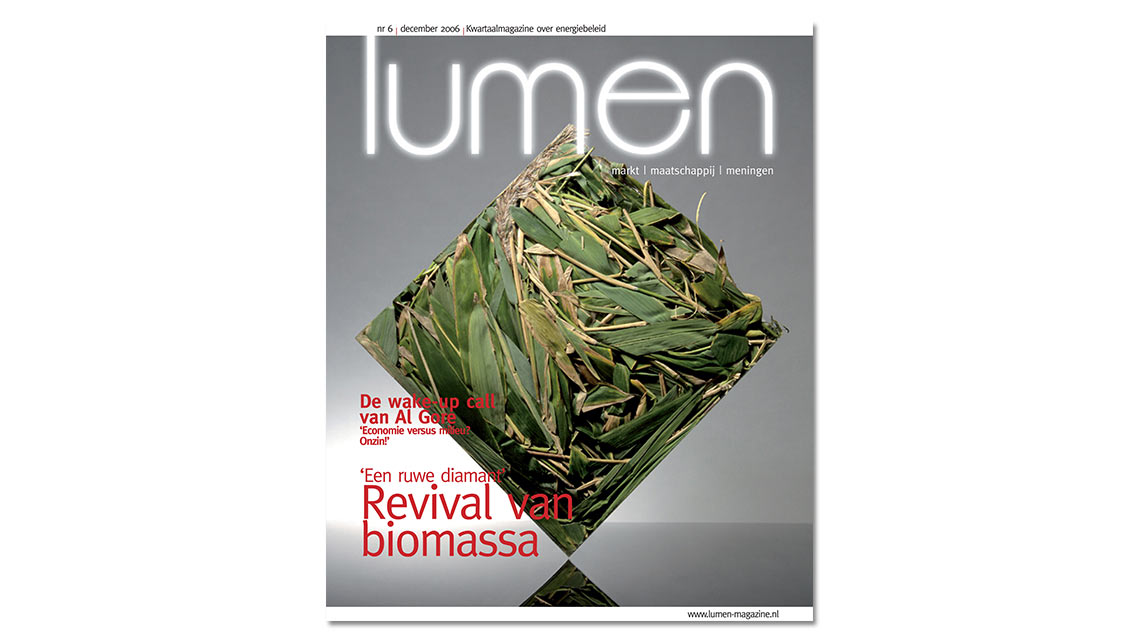 Lumen Magazine biomass cover