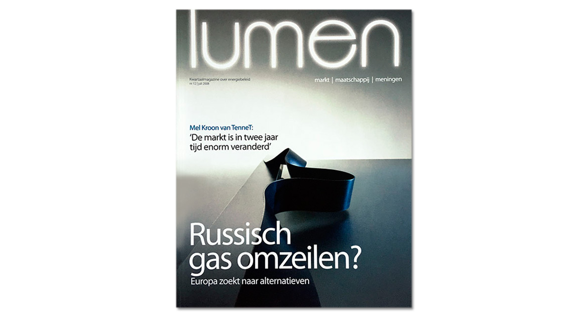 Lumen Magazine russian oil pipeline cover