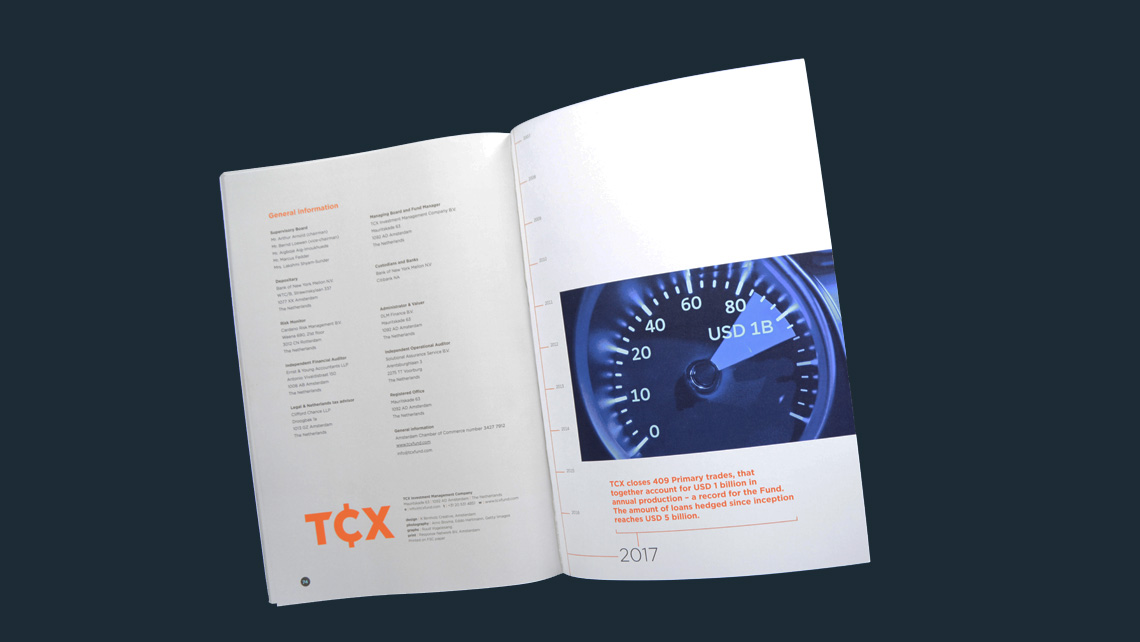 TCX  AR 2017 general information